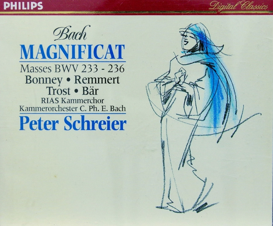 Album-Cover: „J.S. Bach: Masses BWV 233-236“