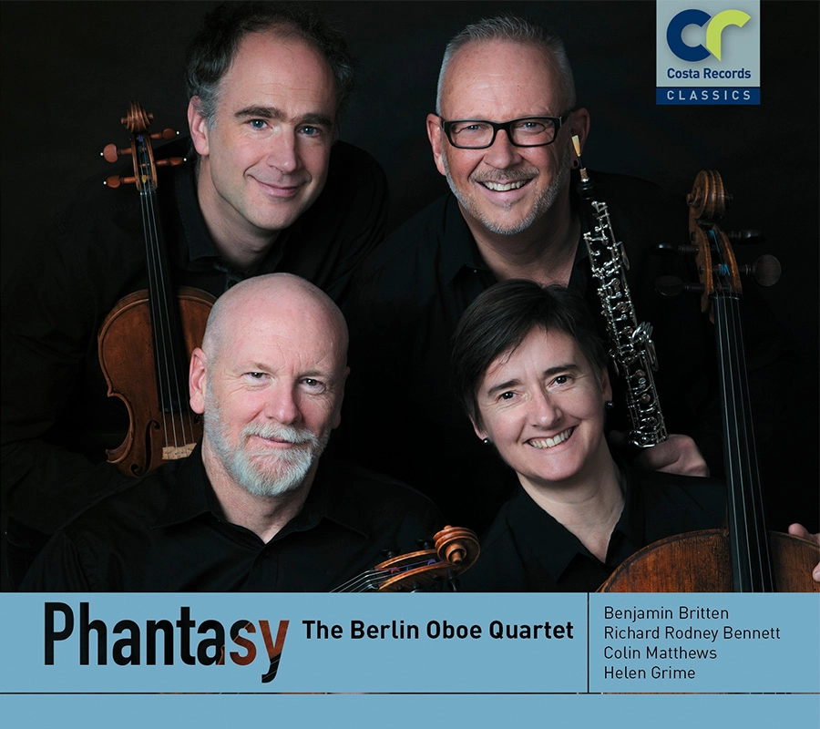 Album-Cover: „Phantasy – The Berlin Oboe Quartet“