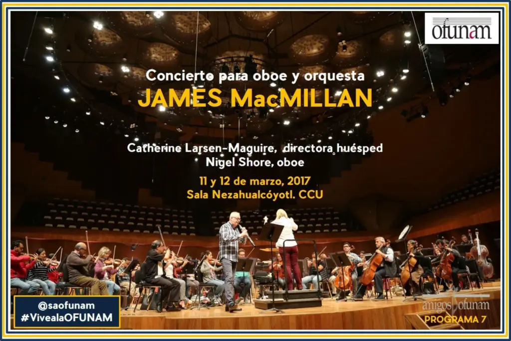 Oboe Concerto with the OFUNAM Philhamonic Orchestra of Mexico