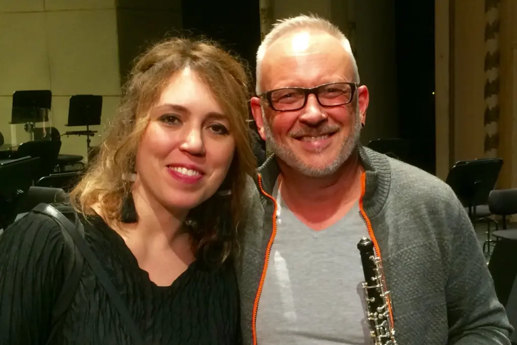 Nigel Shore with Gabriela Montero