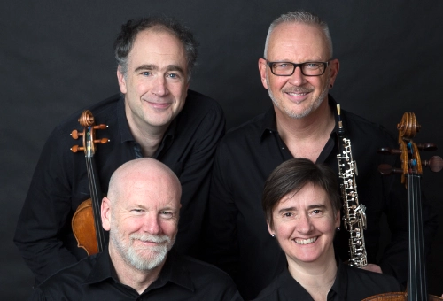 The Ensemble „The Berlin Oboe Quartet" with Nigel Shore, Florian Donderer, Brett Dean and Anna Carewe